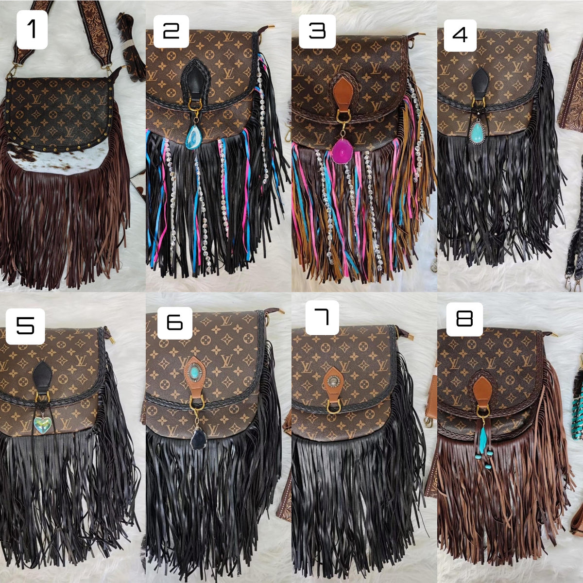 Western Style Fringe Bags