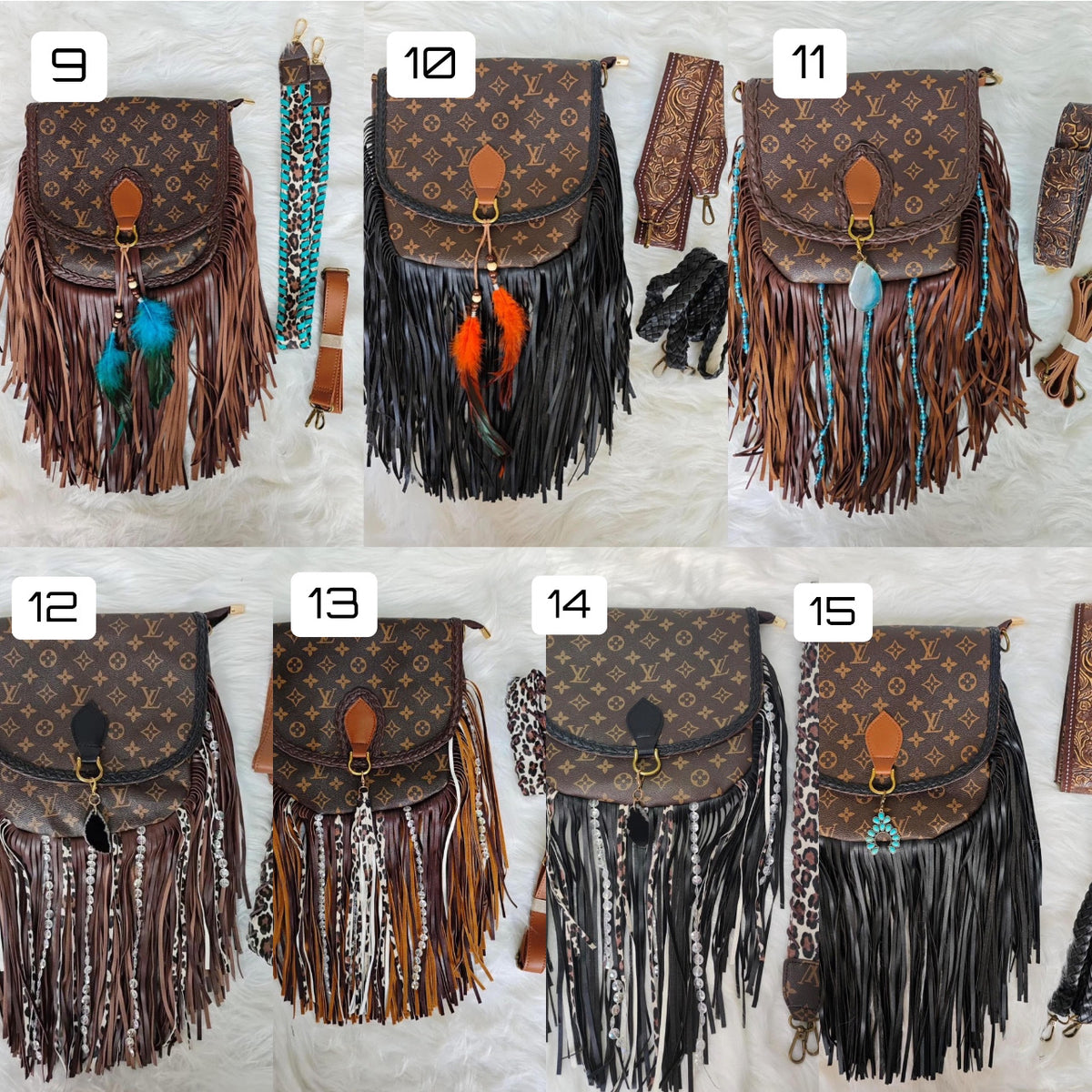 Western Style Fringe Bags