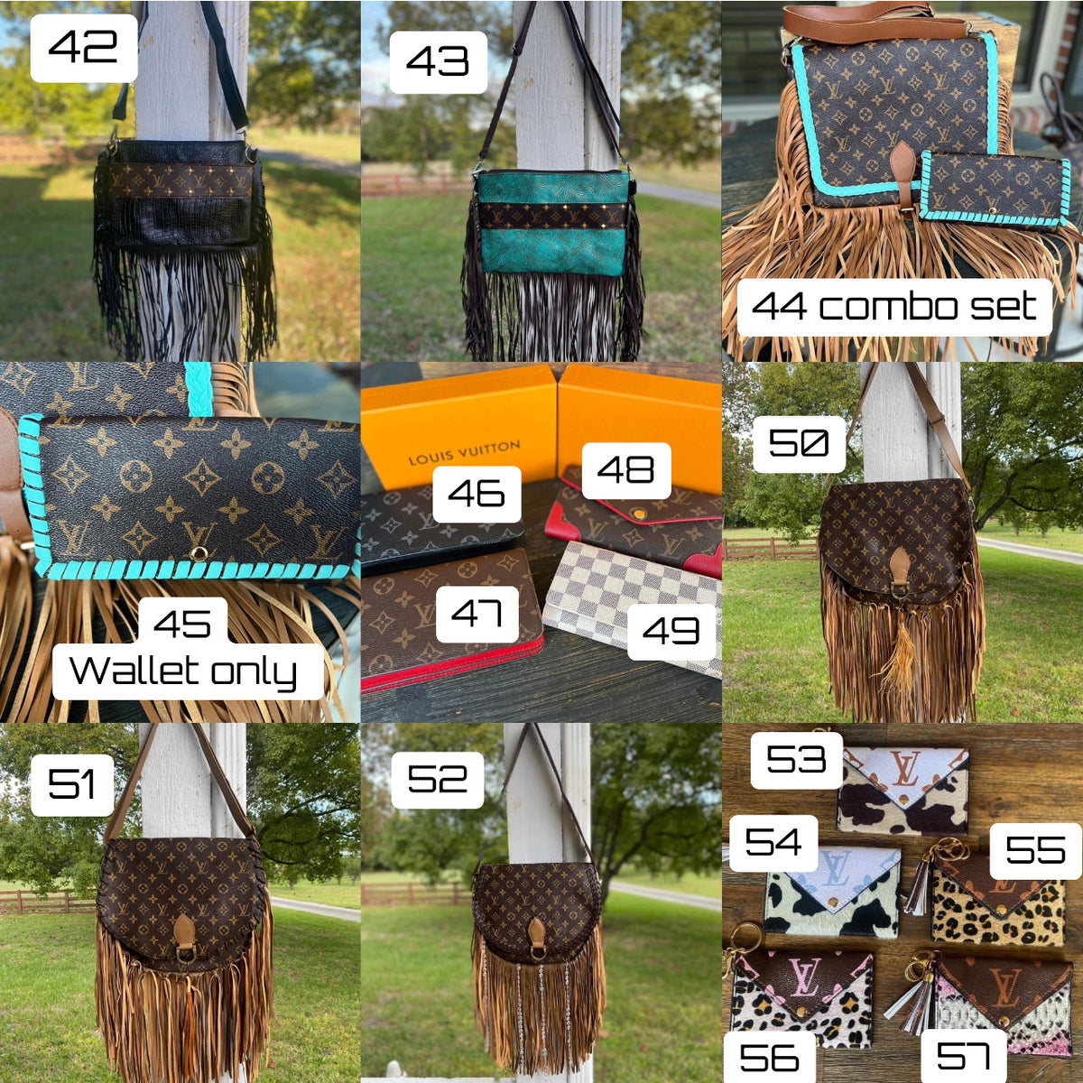 Western Style Fringe Bags