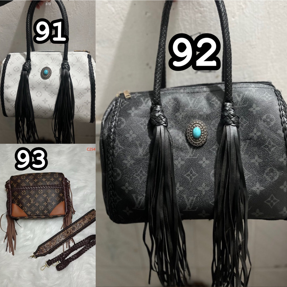 Western Style Fringe Bags