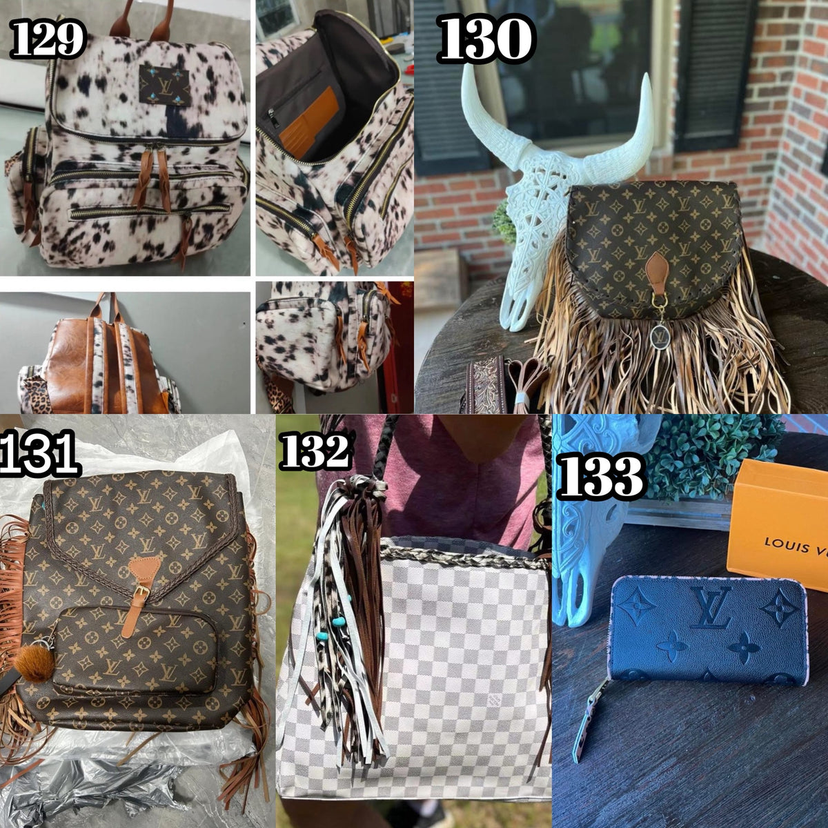 Western Fringe Bags