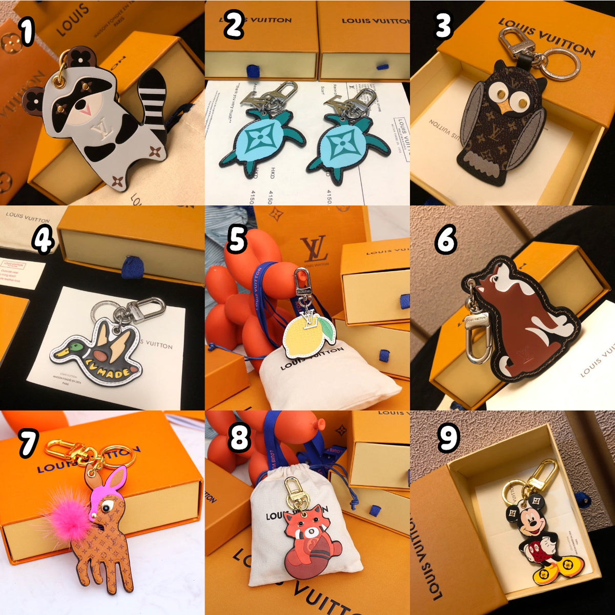 Keychains / Bag Charms