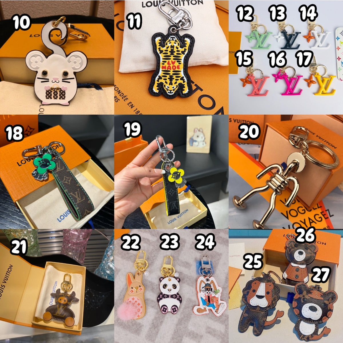 Keychains / Bag Charms