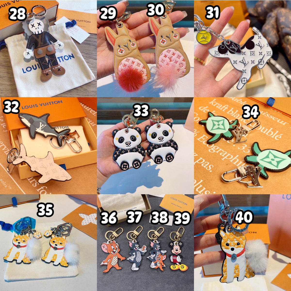 Keychains / Bag Charms